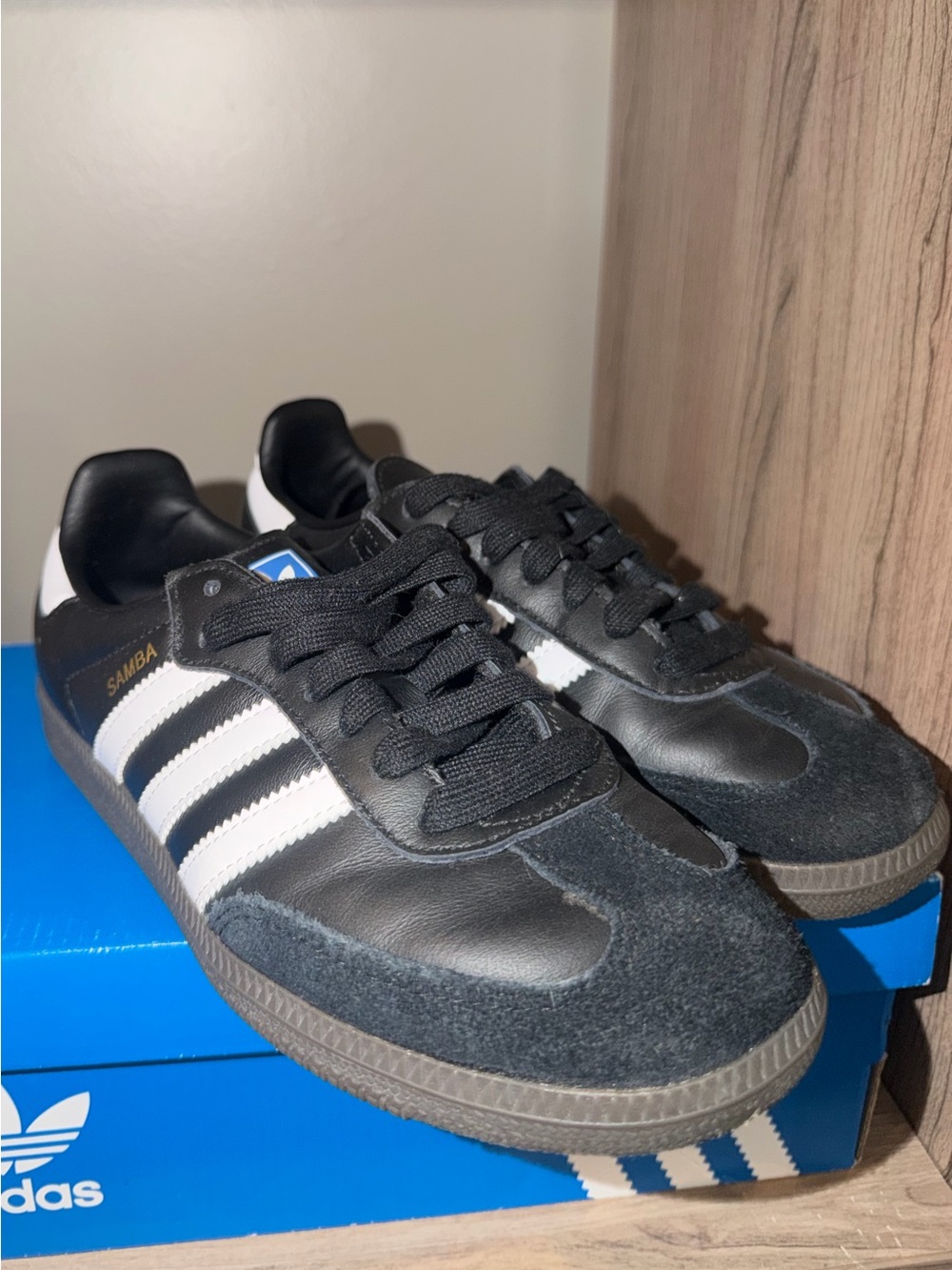 adidas Black Samba Sneakers